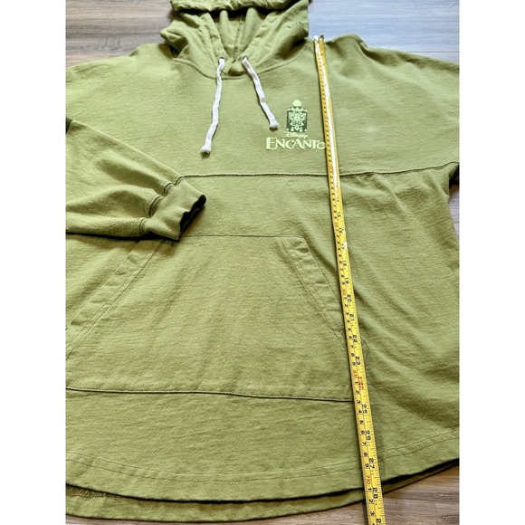 Disney Parks Encanto Bruno Green‎ Spirit Jersey Glow In the Dark Hoodie L Unisex - Picture 4 of 10